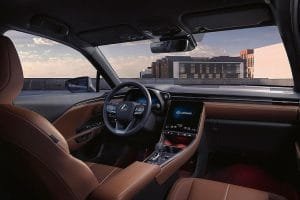 Lexus New LBX interior