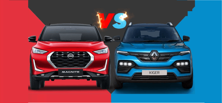 Nissan Magnite vs Renault Kiger