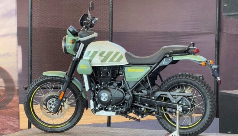Royal Enfield Scram 440 Rear autoindia.life