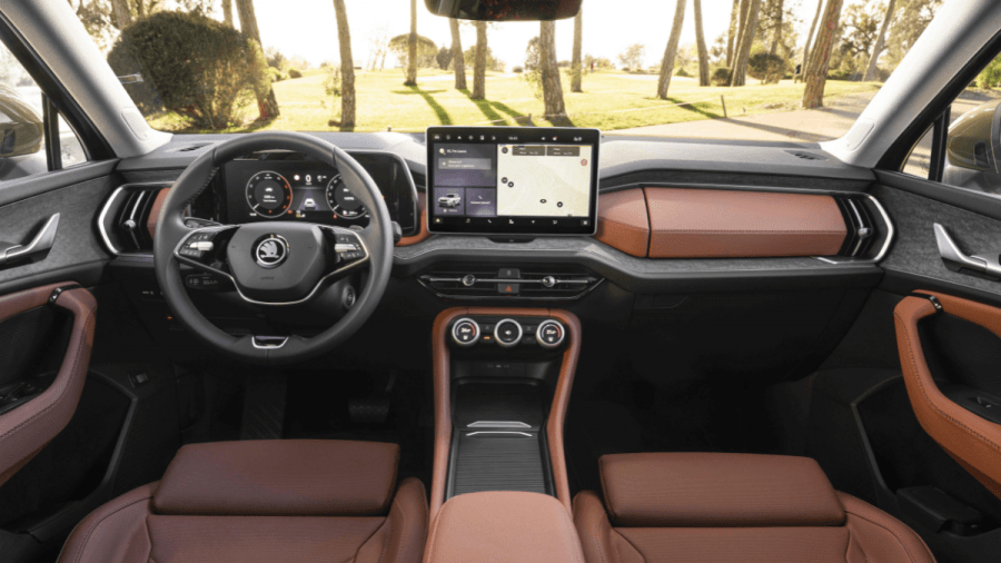 Skoda Kodiaq 2025 Dashbord Autoindia.life