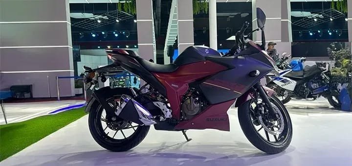 Suzuki Gixxer SF 250 Flex Fuel Side