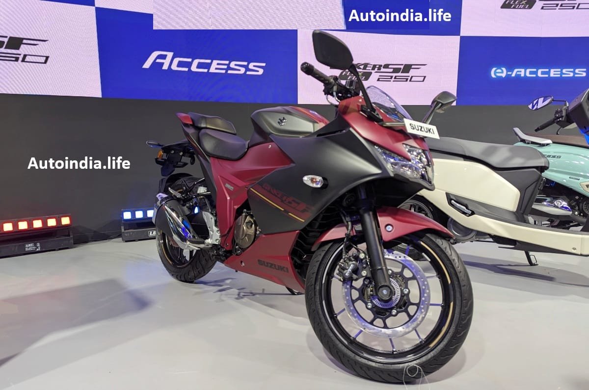 Suzuki Gixxer SF 250 Flex Fuel Front