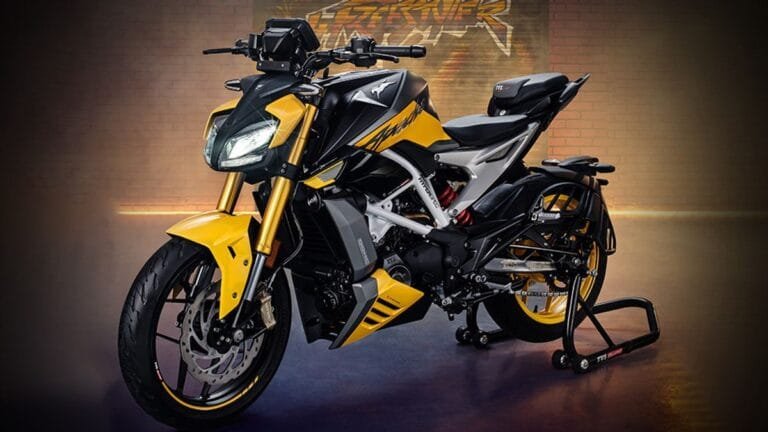 TVS Apache RTR 310 side