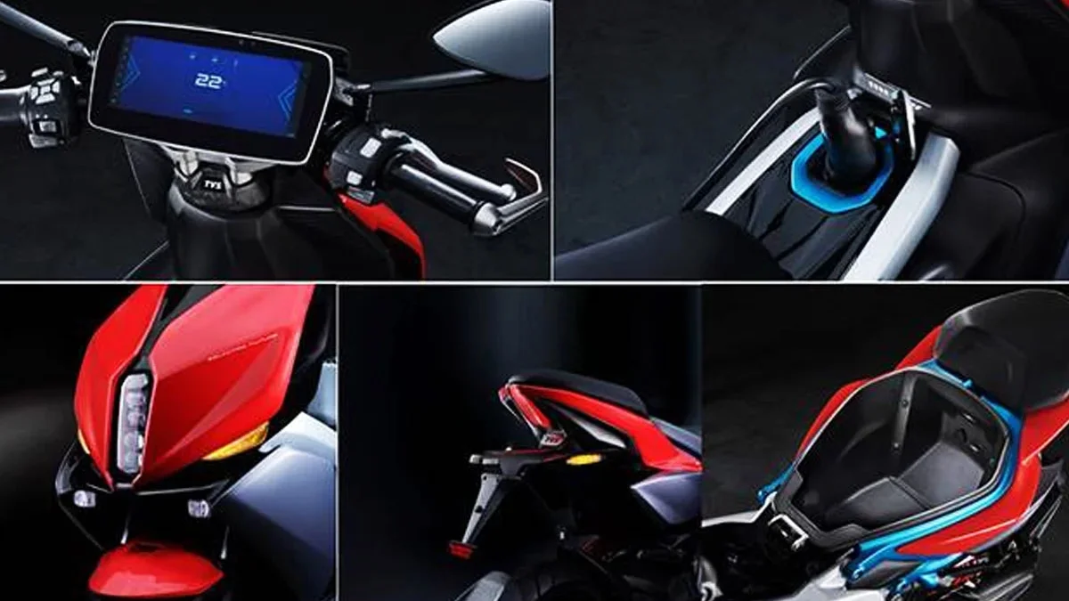 TVS X Dsahbord,Interior,  Exterior  Front autoindia.life