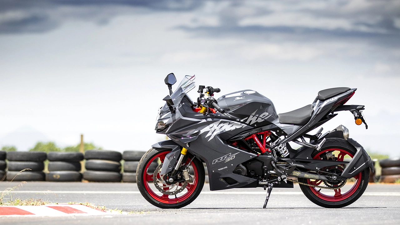 TVS Apache RR 310RR Side