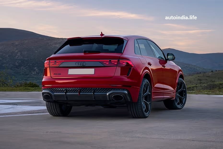 Audi RS Q8 Rear autoindia.life