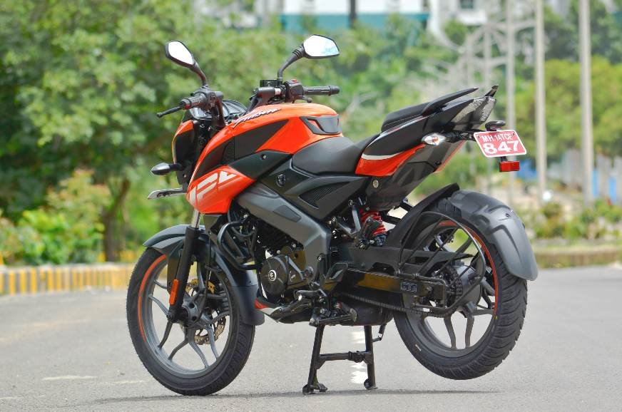 Bajaj Pulsar NS 125 Rear Side autoindia.life