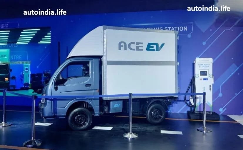 Tata Ace EV Left Side Front