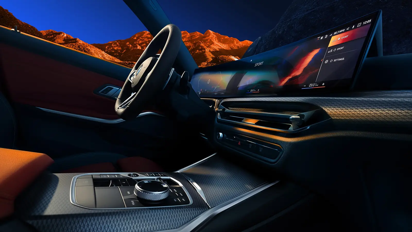 2025 BMW 3 Series Long Wheelbase Dashboard