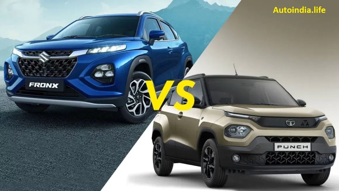 maruti suzuki fronx vs tata punch autoindia.life