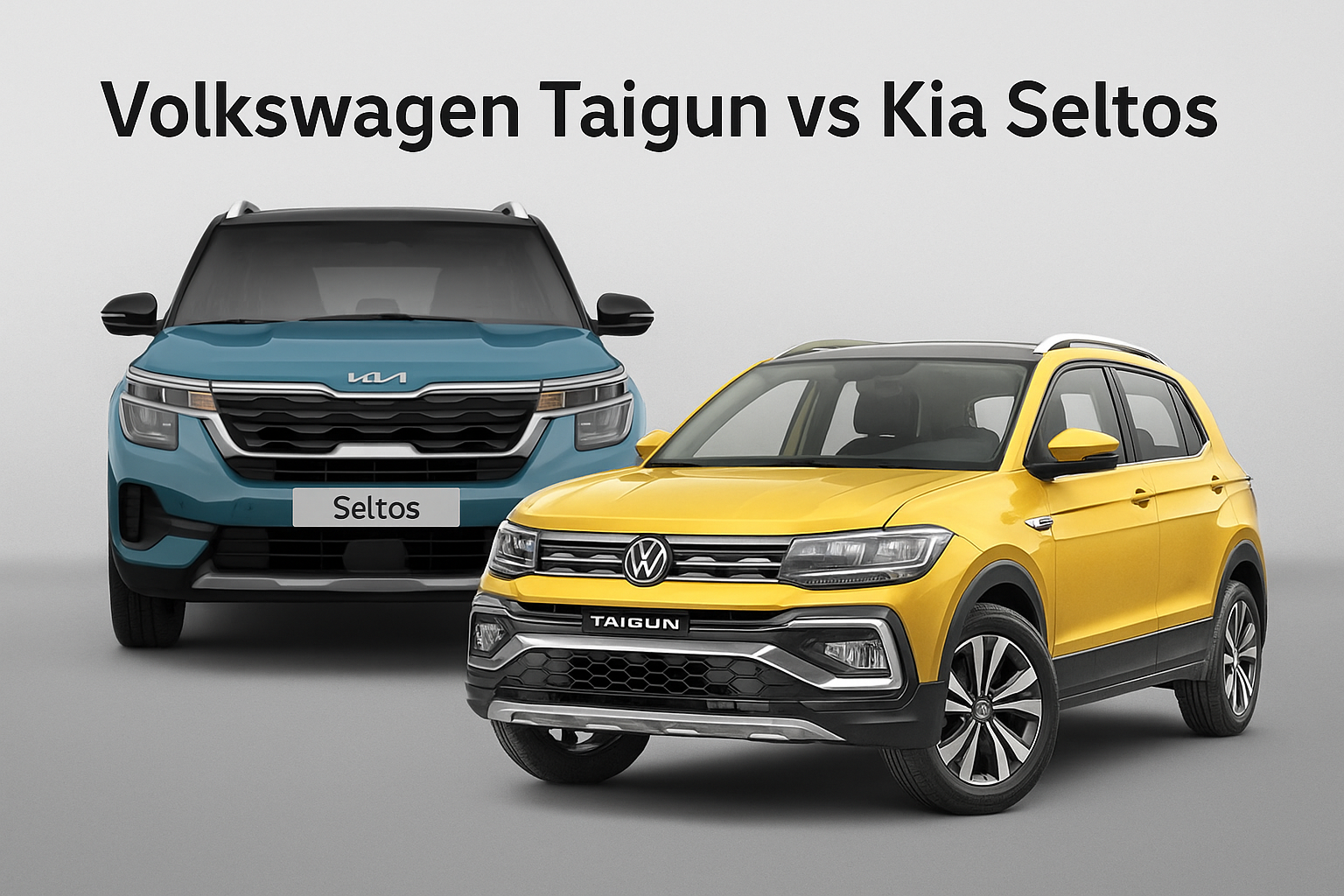 Volkswagen Taigun vs Kia Seltos