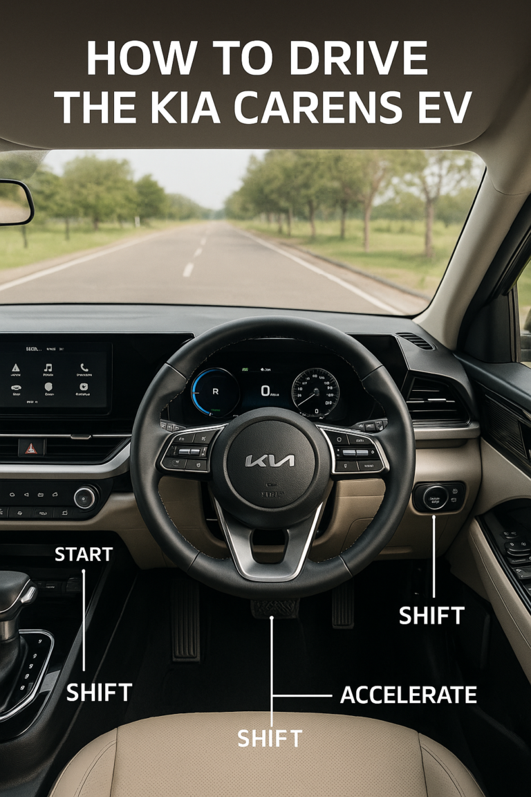 Kia Carens EV Interior Guide