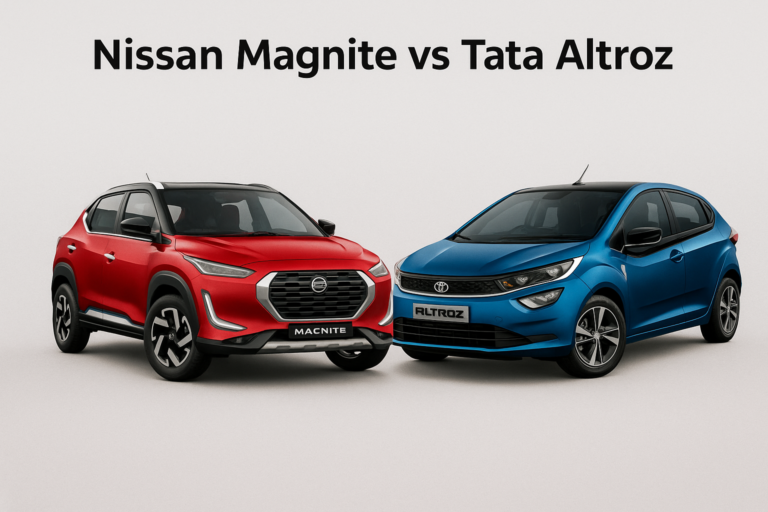 Nissan Magnite vs Tata Altroz
