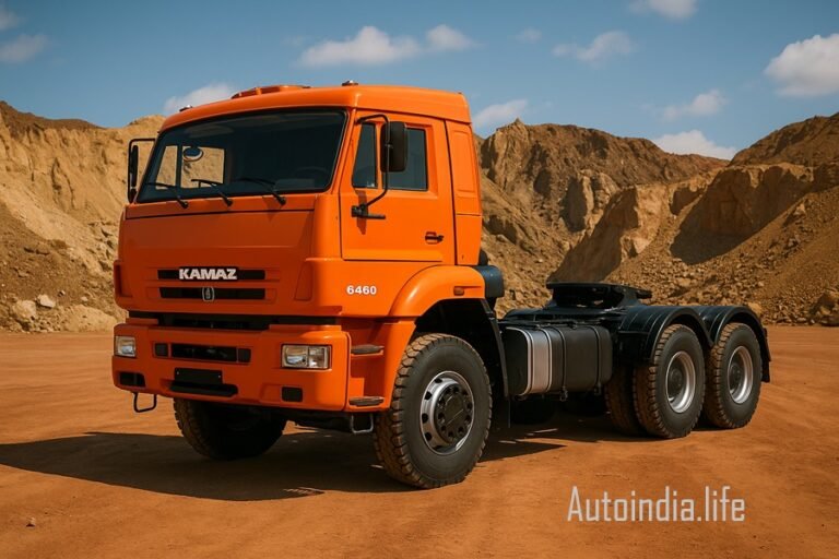 Kamaz 6460 6x4 price, mileage, image features