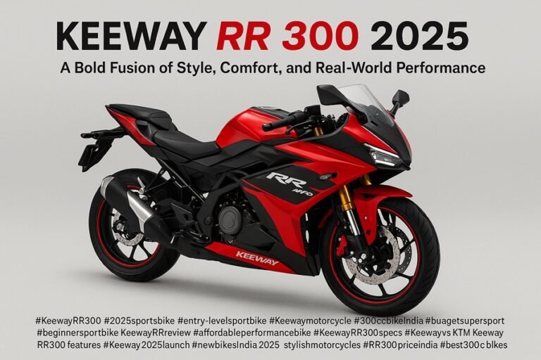 Keeway RR 300 2025 price, mileage, features, image