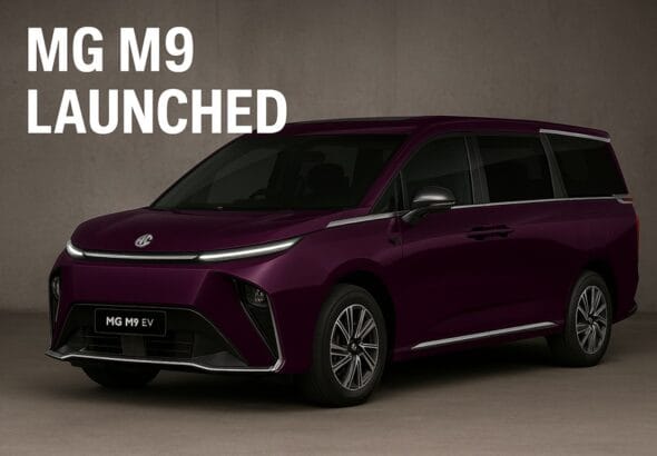 MG M9 2025 Price, Range, mileage, image, features