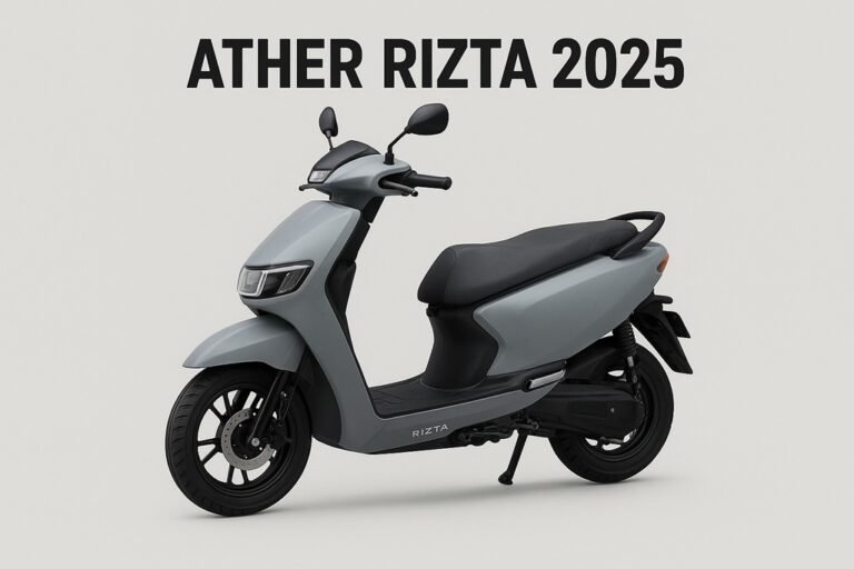 Ather Rizta 2025 price, Range, Features