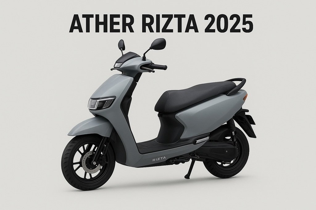 Ather Rizta 2025 price, Range, Features