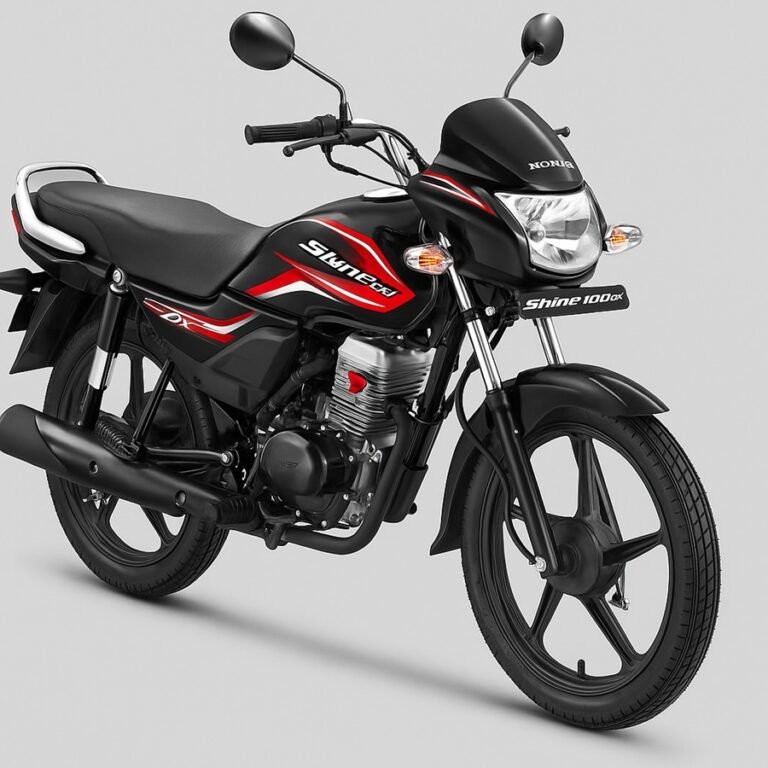 Honda Shine 100 DX price, mileage, faetures, image