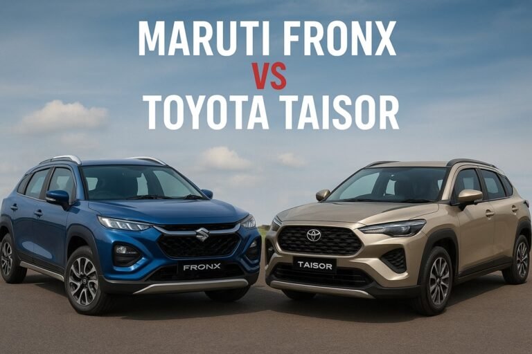 Maruti FRONX vs Toyota Taisor