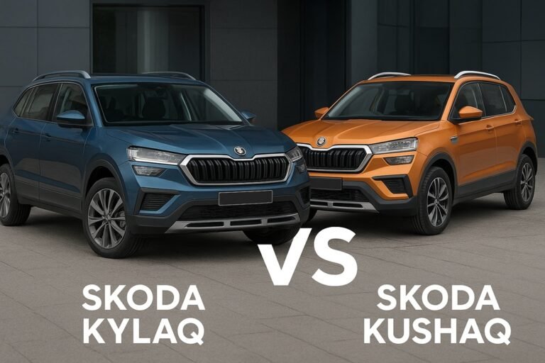 Skoda Kylaq vs Skoda Kushaq 2025