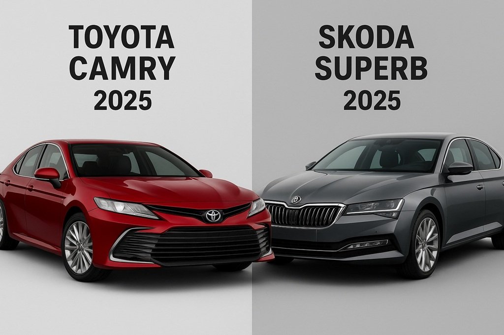 Toyota Camry vs Skoda Superb 2025