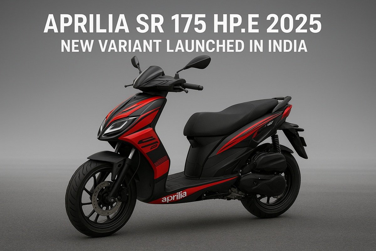 Aprilia SR 175 HP.E 2025 price, mileage, features