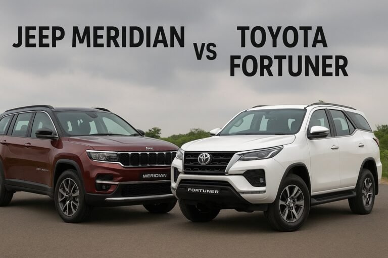 Jeep Meridian vs Toyota Fortuner