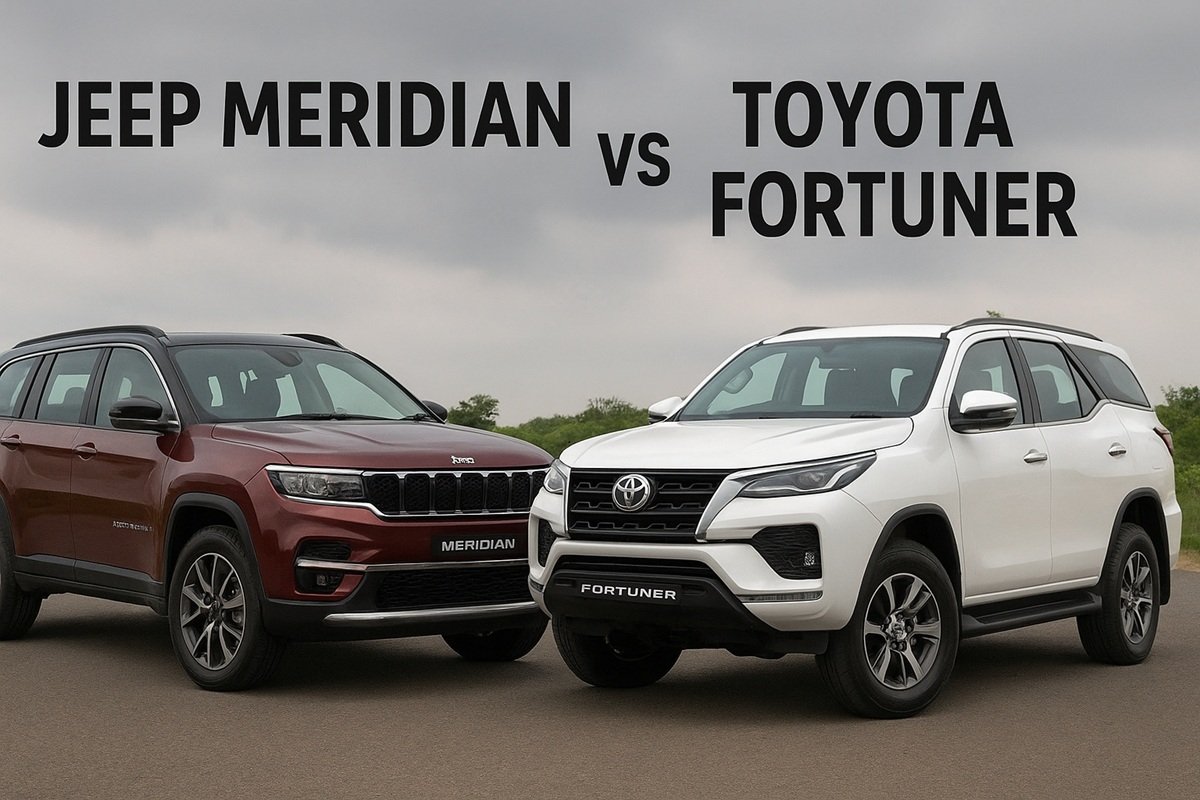 Jeep Meridian vs Toyota Fortuner