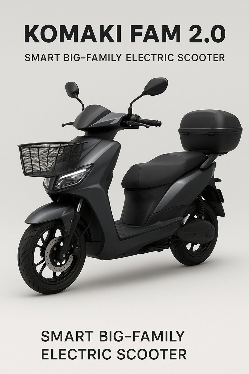Komaki FAM 2.0 2025 price, range, features