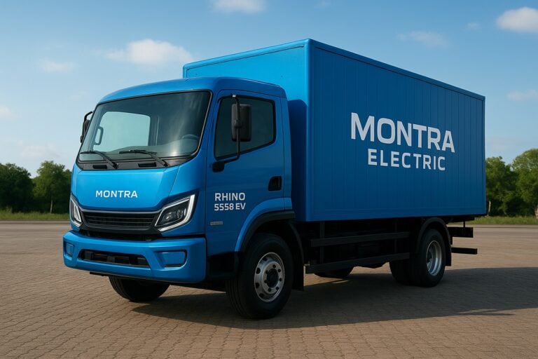 Montra Electric Rhino 5538 EV price, Range, features