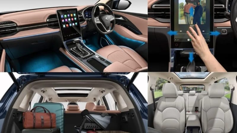 MG Hector Plus 2025 Interior