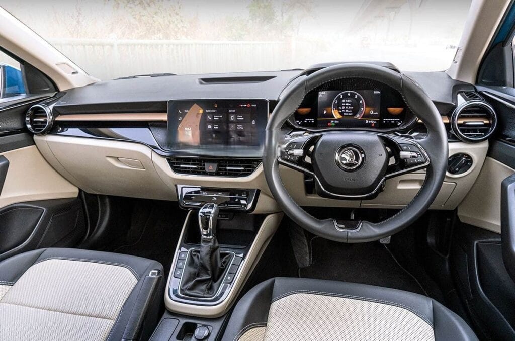 Skoda Slavia 2026 Dashboard