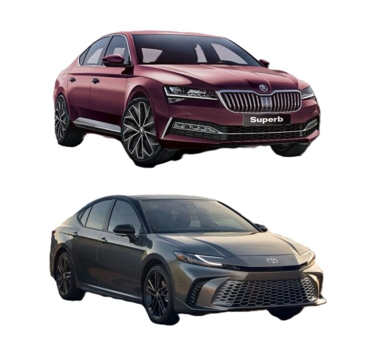 Toyota Camry vs Skoda Superb