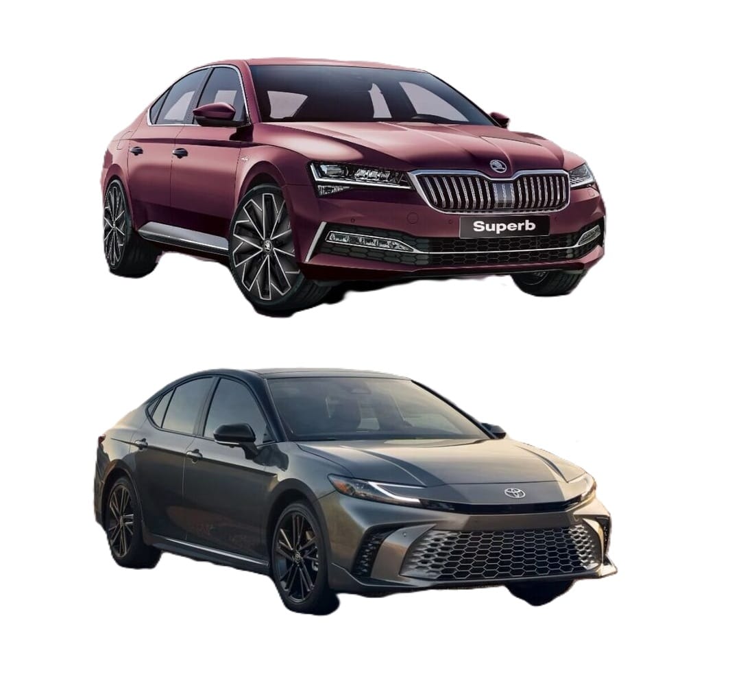 Toyota Camry vs Skoda Superb